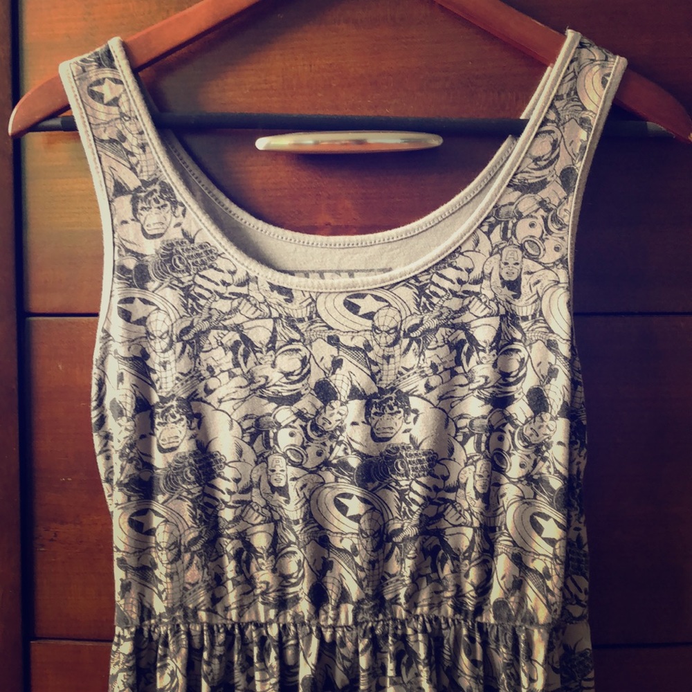 Marvel comic dress
